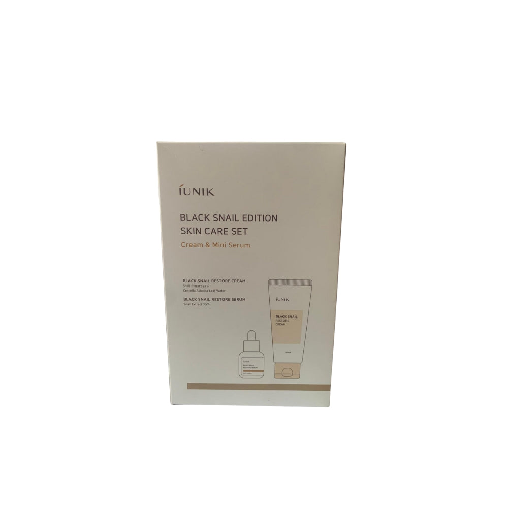 iUNIK Black Snail Restore Mini Set