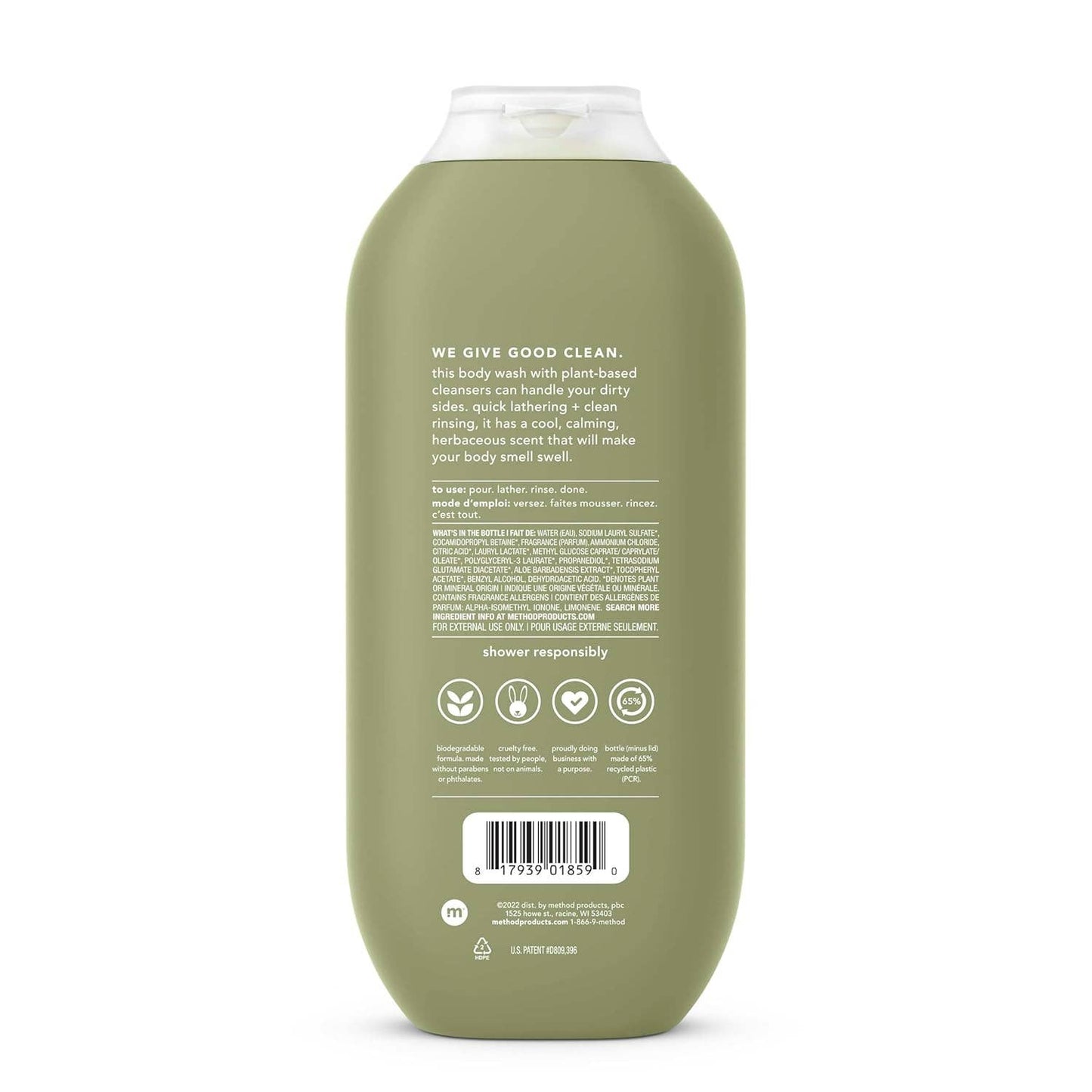 Gel de Banho Method Men