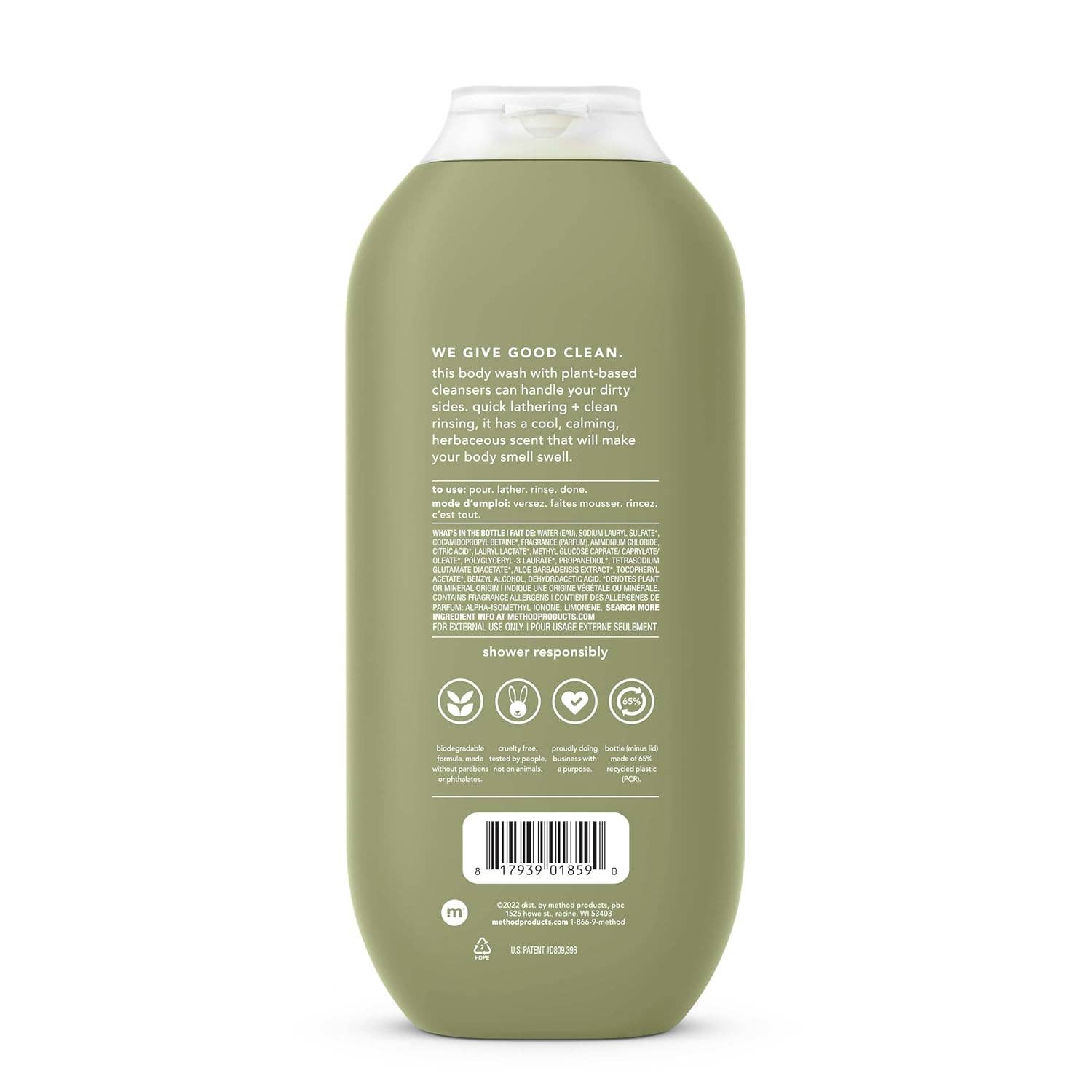 Gel de Banho Method Men