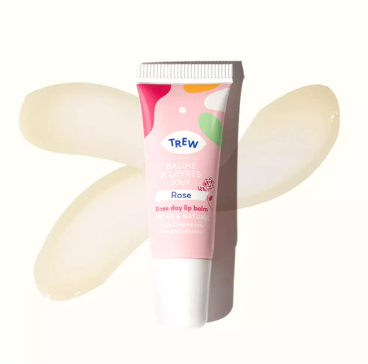 Trew Cosmetic - Day Lip Balm Rose Aroma 100% Natural & Vegan: Granel