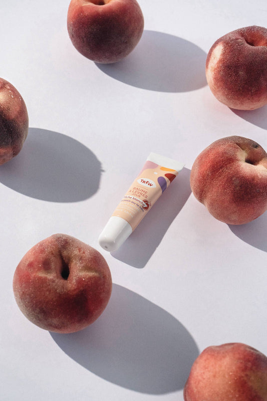 Trew Cosmetic - Day Lip Balm Aroma Pêssego 100% Natural & Vegan: Granel