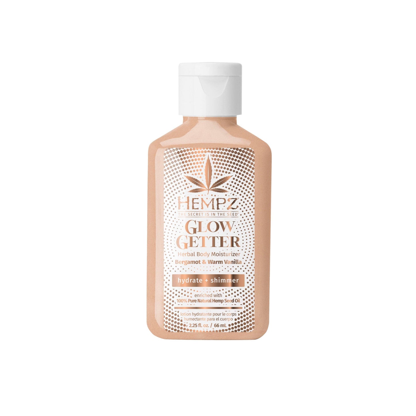 Hempz - Hidratante Corporal Herbal Glow Getter com Brilho