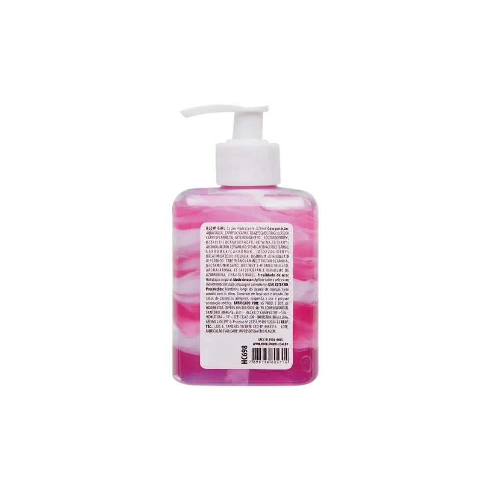 Blow Girl Beijável Morango com Creme  – Hidratante Aveludado para Virilha