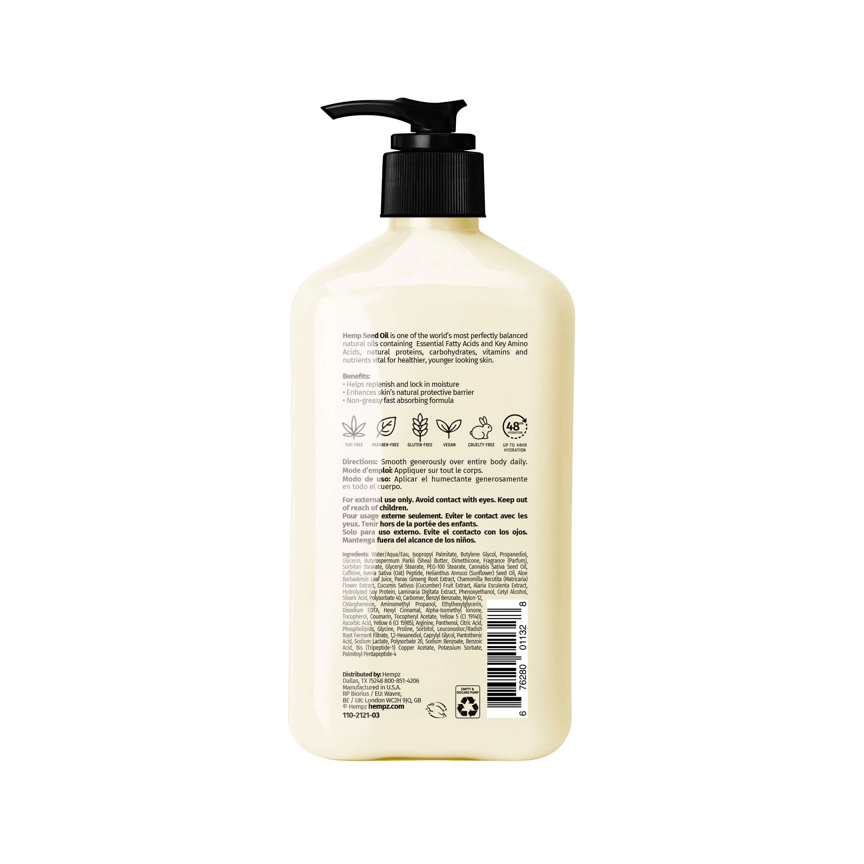 Hempz - Hidratante Corporal Herbal Desafiador do Envelhecimento