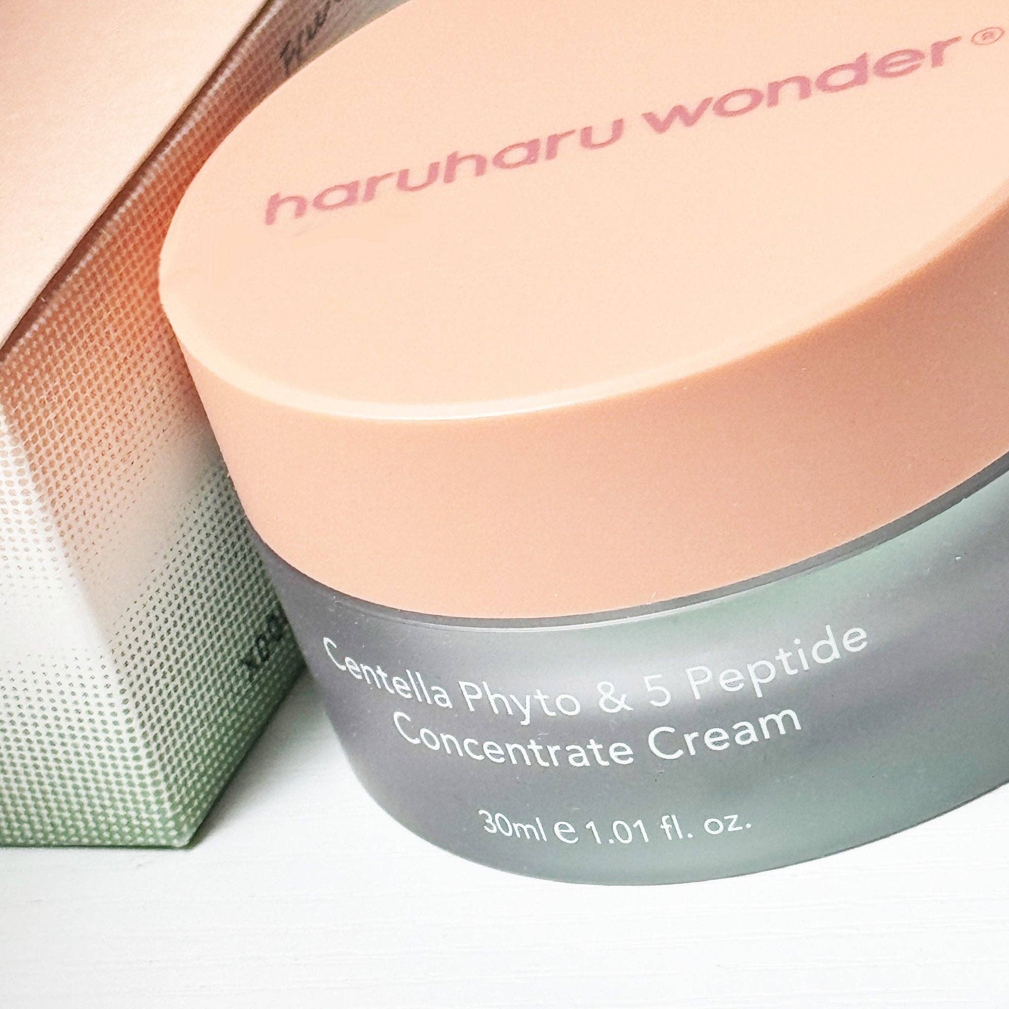 Haruharu Wonder Centella Phyto &amp; 5 Peptide Cream Concentrate: 30 ml