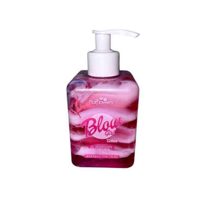 Blow Girl Beijável Morango com Creme  – Hidratante Aveludado para Virilha