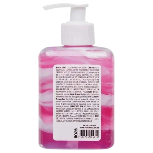 Blow Girl Beijável Morango com Creme  – Hidratante Aveludado para Virilha